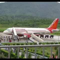 Air India-in Lengpui Airport-a an flight titawp || A thlaktu tur tihfel thuai theih beisei