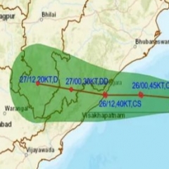 Cyclone Gulab: Andhra Pra-desh leh Odisha nuai dawn