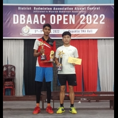 DBA Aizawl Central Open 2022 Champion BCR