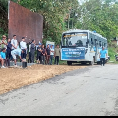 Jampui zofate 'inpumkhatna bus service' - ah an lawm