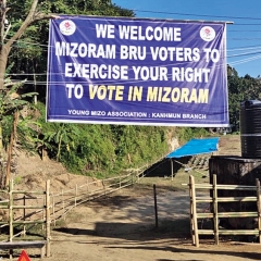 Mizoram E/Roll atangin Bru voter 207 paih tawh