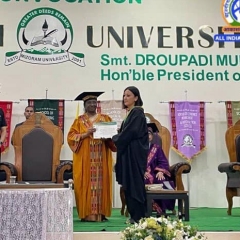 President Droupadi M