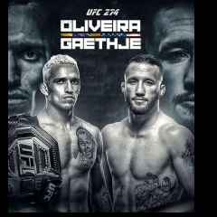 UFC 274-ah Oliveira leh Justin Gaethje te insual dawn