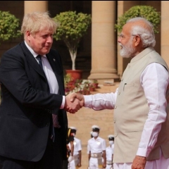 UK-India trade in bungthar a kai ang - UK PM Johnson