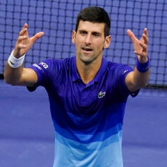 US Open final-ah Djokovic kan hmu dawn