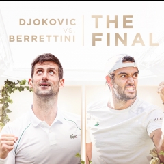 Wimbledon final-ah Djokovic leh Berrettini